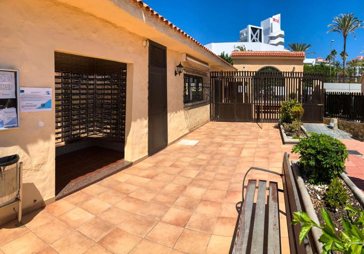 Villa Bungalow Con Flamboyan En Maspalomas Playa del Inglés Exterior foto
